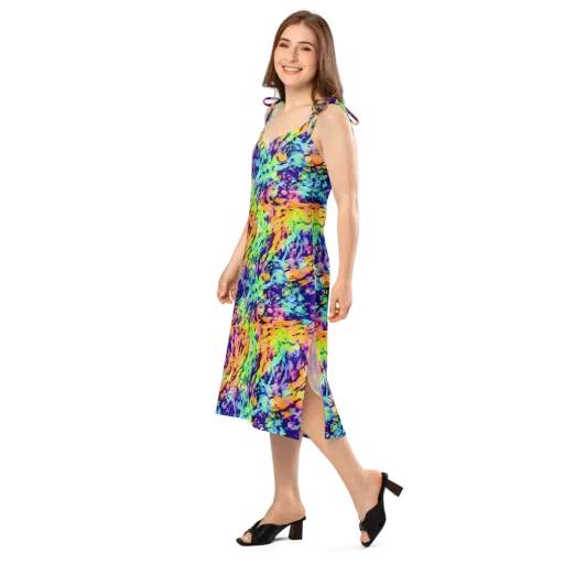 Acid Sunset on a Slip Dress