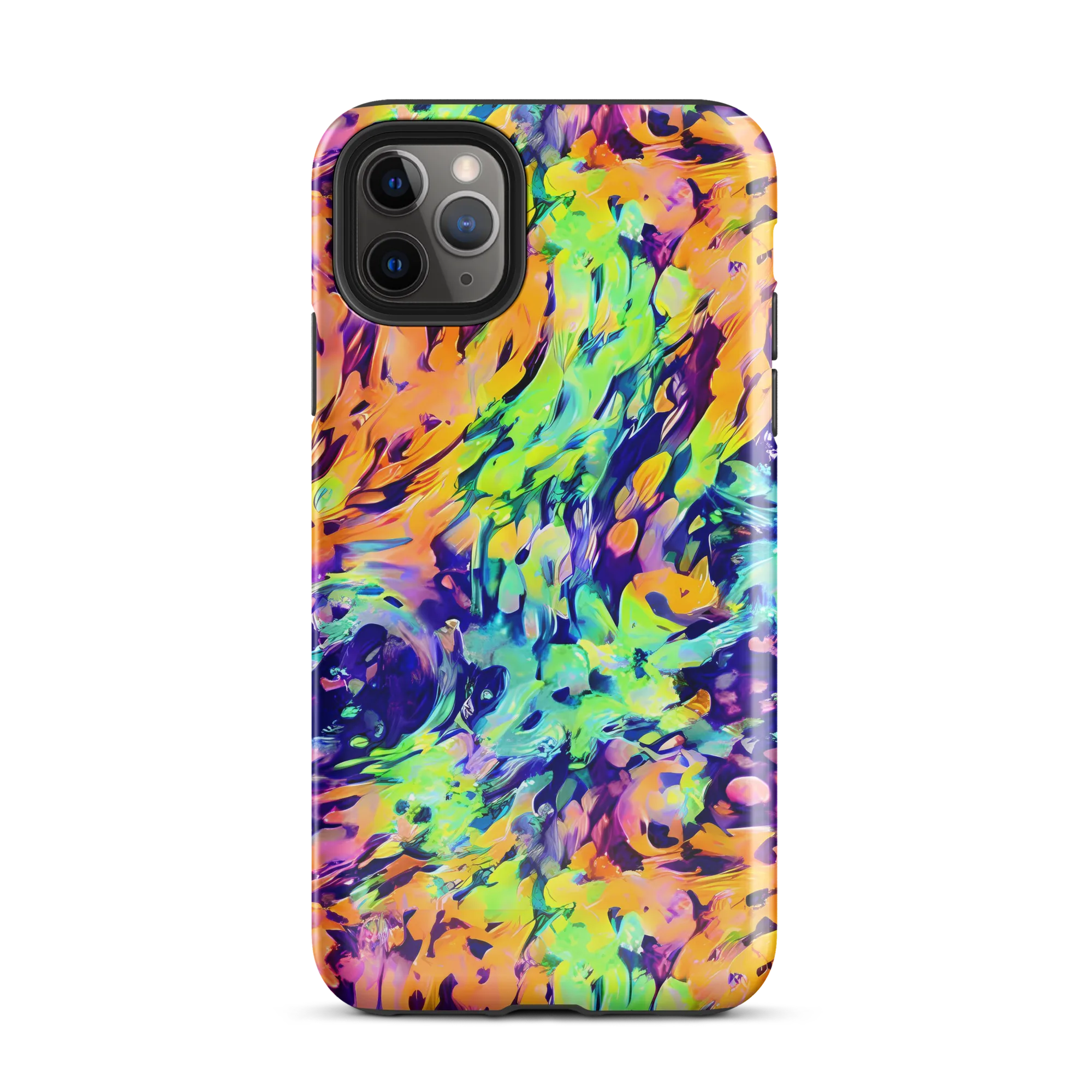 Acid Sunset on Tough Case for iPhone® — Front