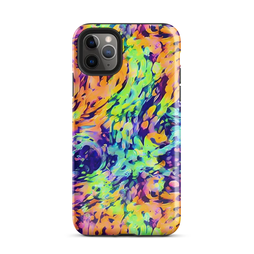 Acid Sunset on Tough Case for iPhone® — Front