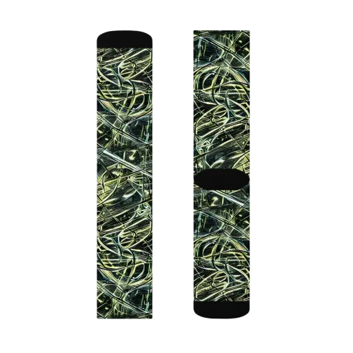 Botanical Machine on a Socks