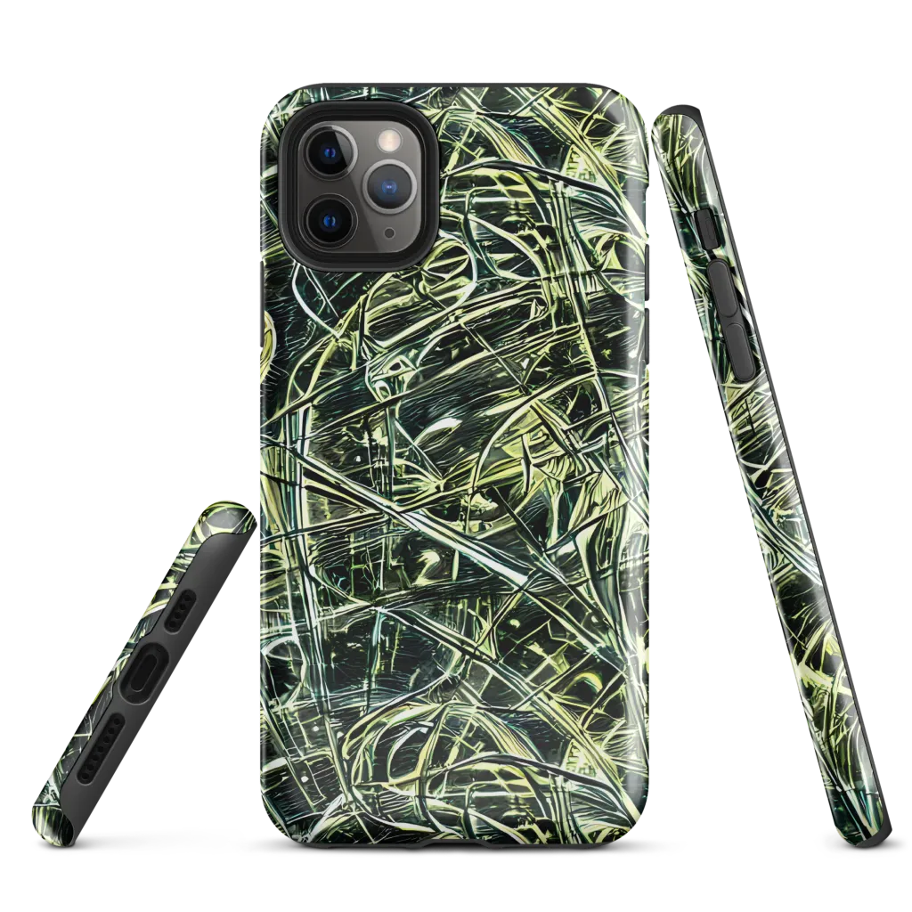 Botanical Machine on Tough Case for iPhone® — Front