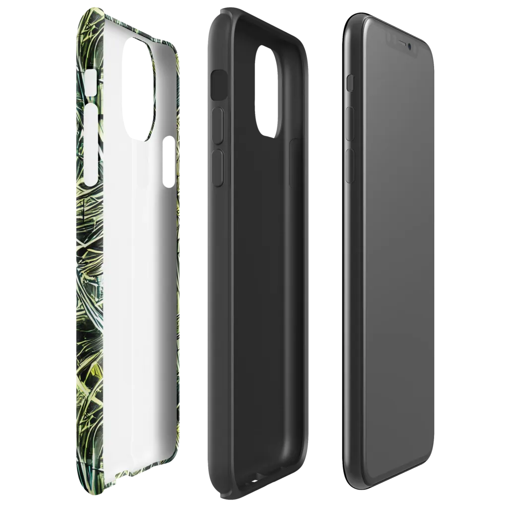 Botanical Machine on Tough Case for iPhone® — Right