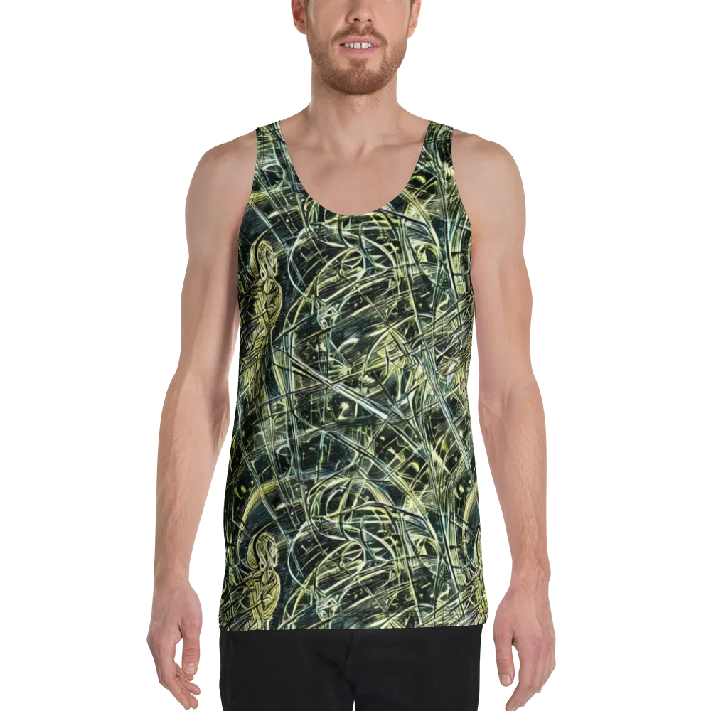 Botanical Machine on Men's Tank Top — Front