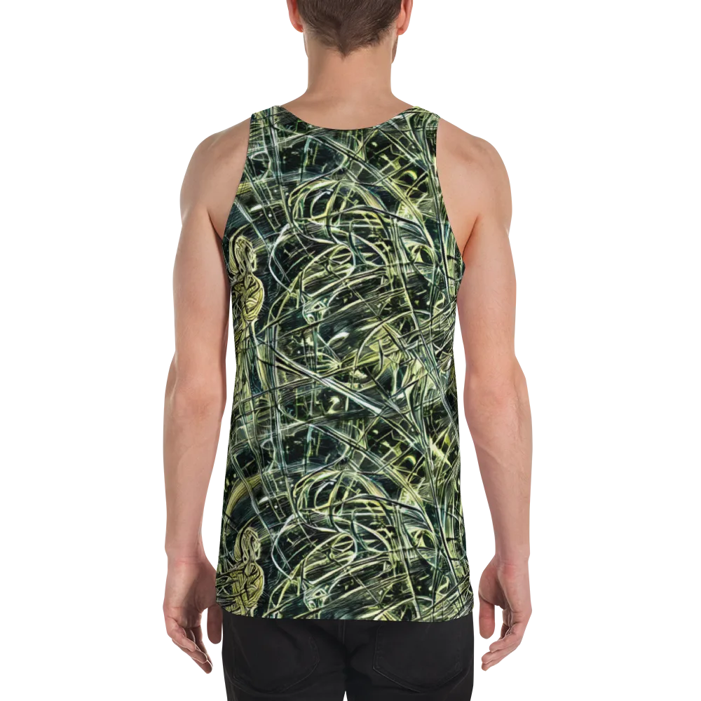 Botanical Machine on Men's Tank Top — Back
