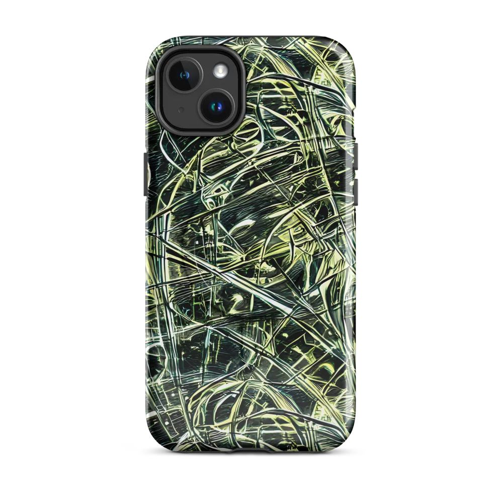 Botanical Machine on MagSafe Tough Case for iPhone® — Front