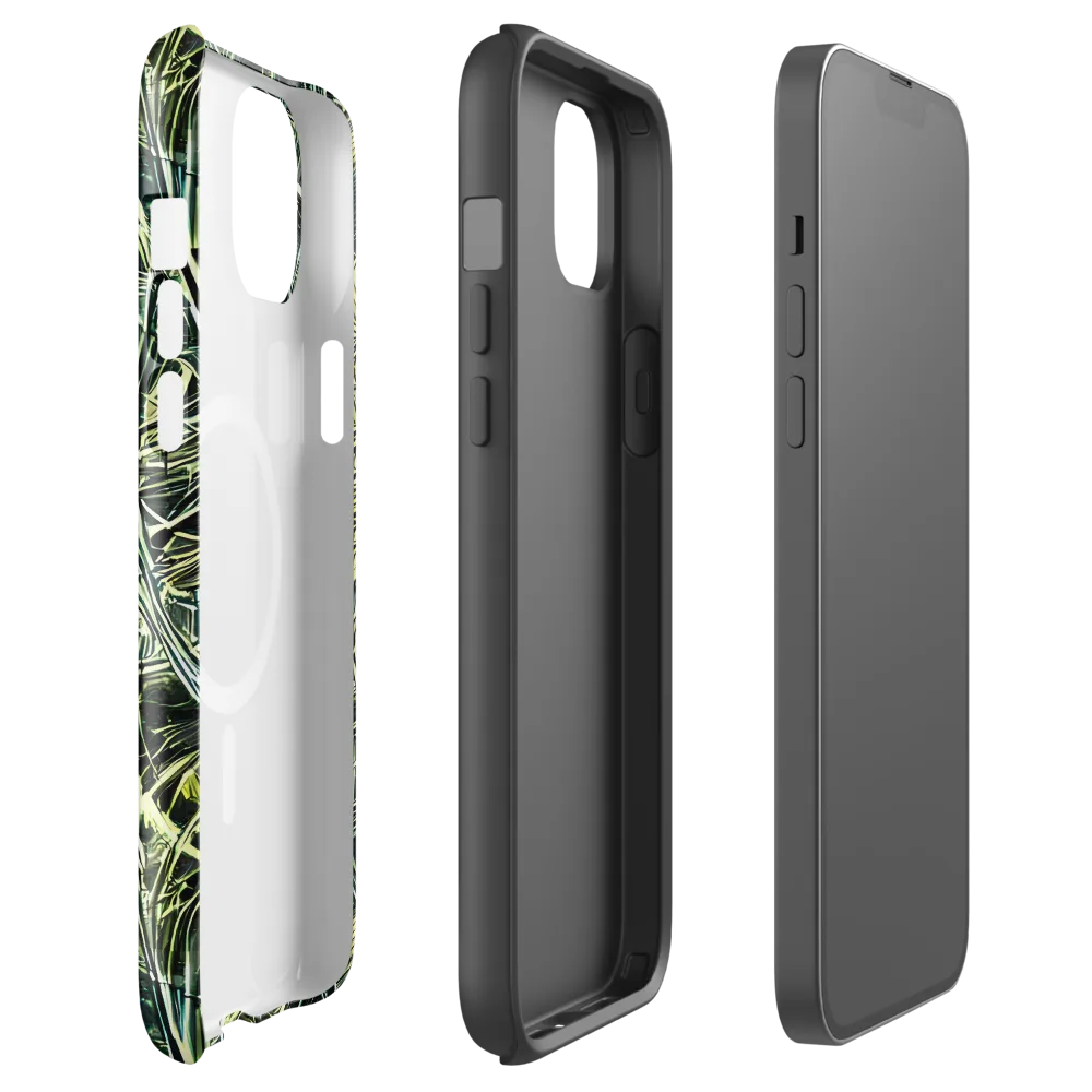 Botanical Machine on MagSafe Tough Case for iPhone® — Front