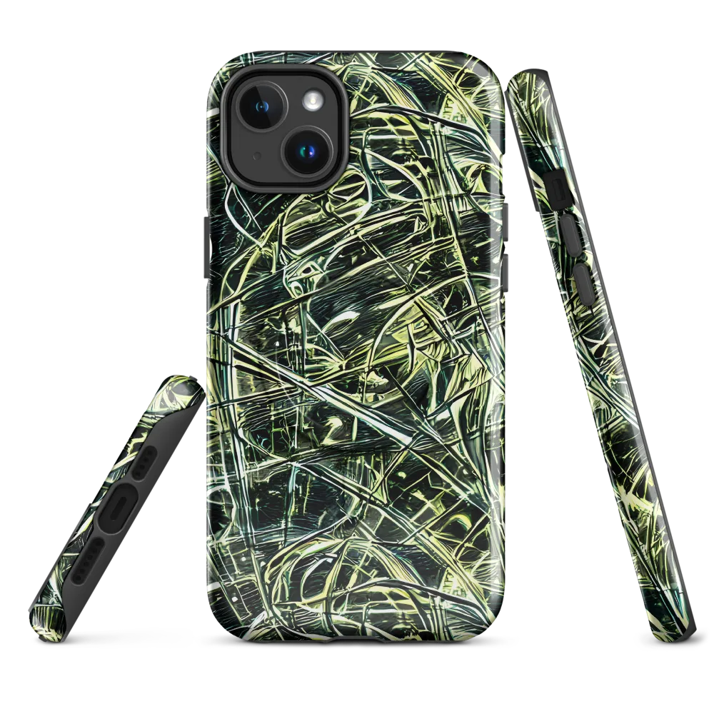 Botanical Machine on MagSafe Tough Case for iPhone® — Front