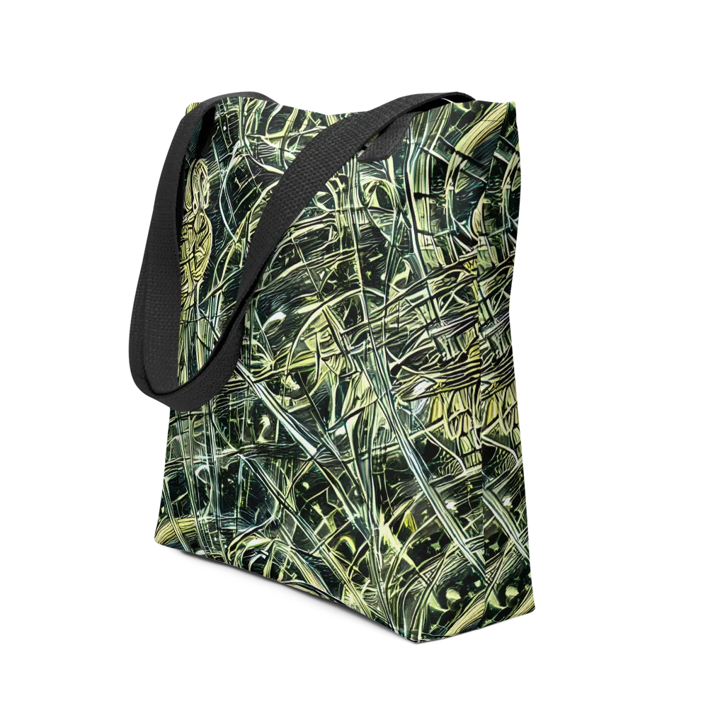 Botanical Machine on Tote Bag — Front