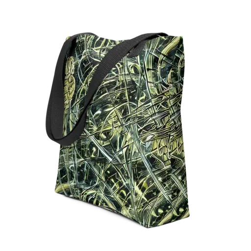 Botanical Machine on a Tote Bag