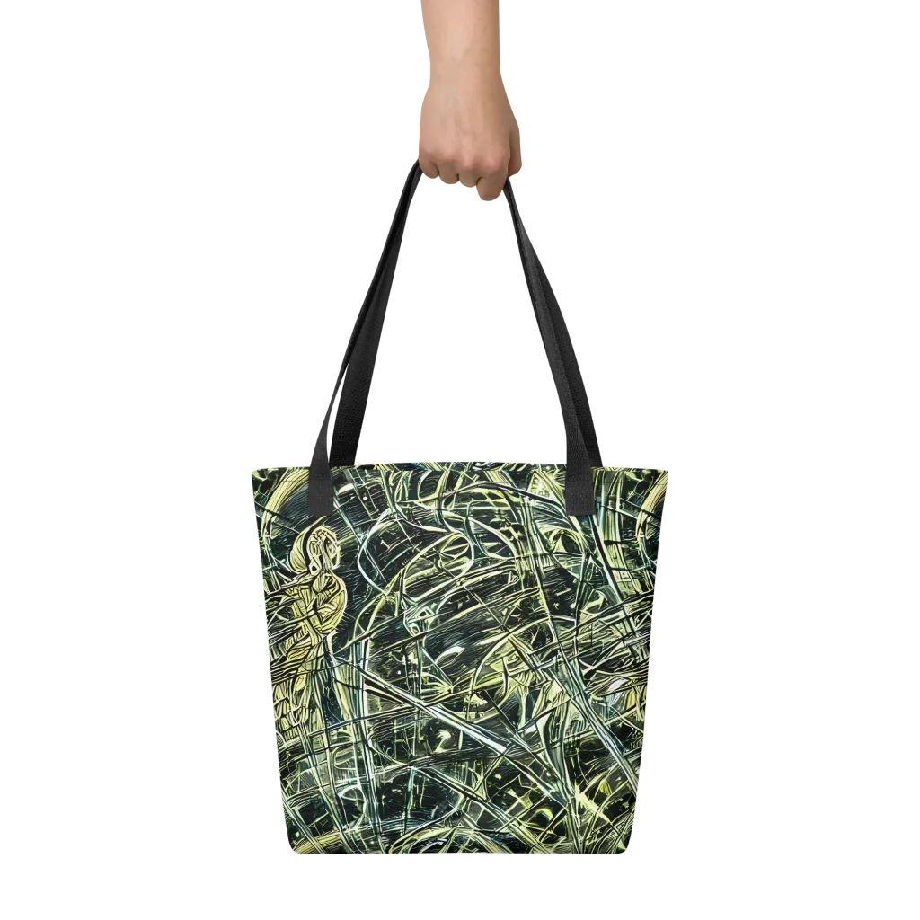 Botanical Machine on Tote Bag — Front