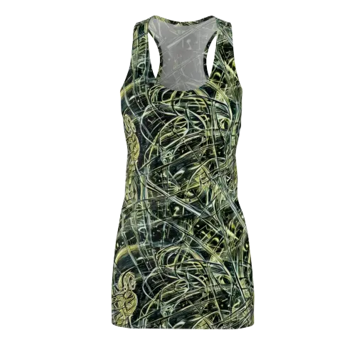 Botanical Machine on a Racerback Dress