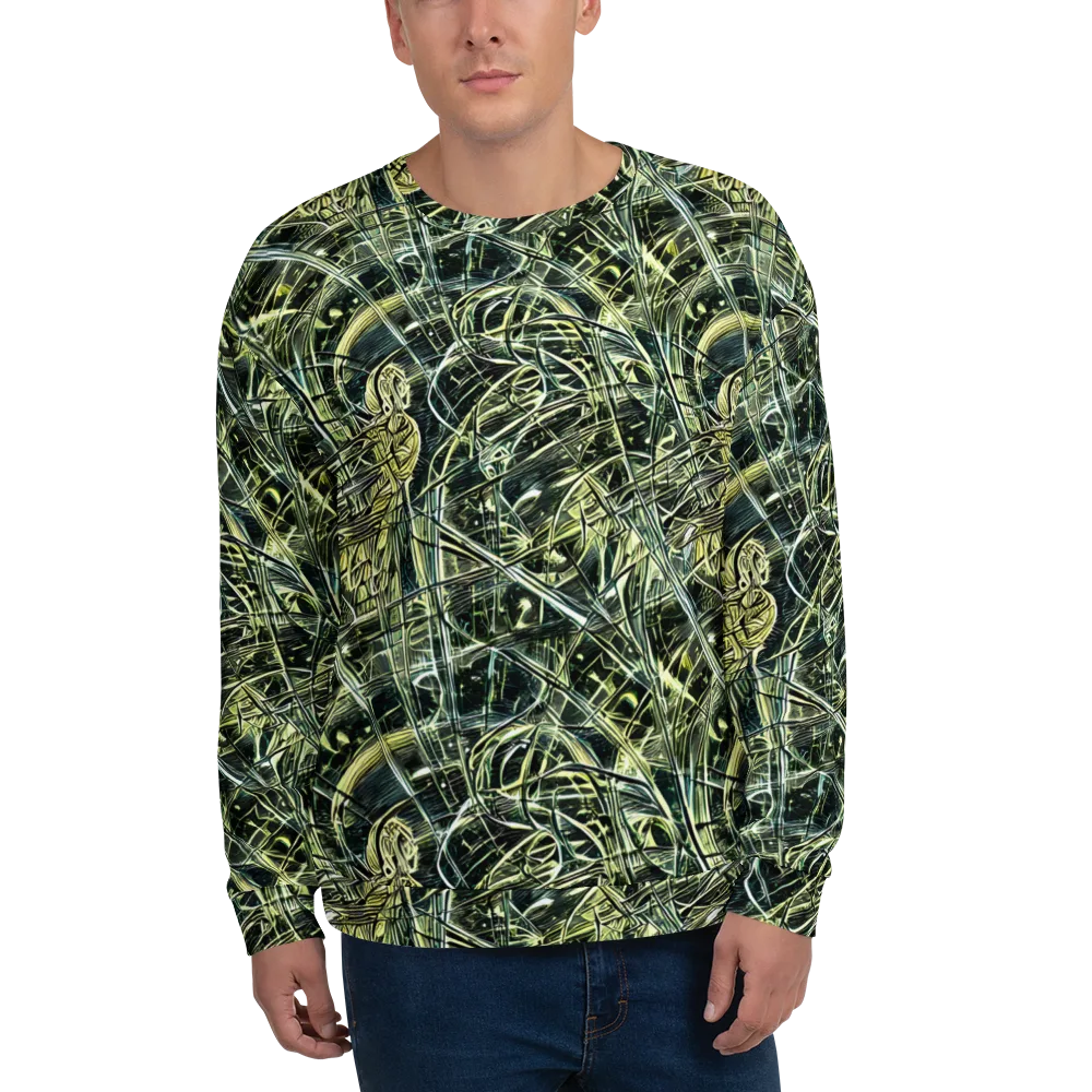 Botanical Machine on Sweatshirt — Front