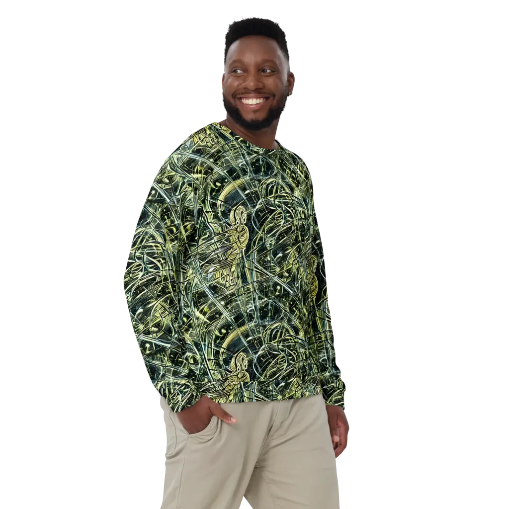 Botanical Machine on Sweatshirt — Front