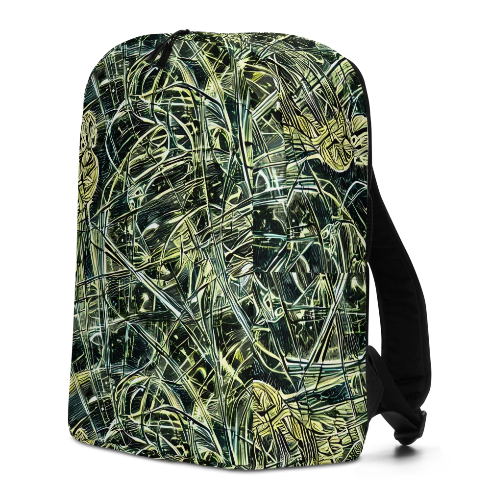 Botanical Machine on Minimalist Backpack — Left