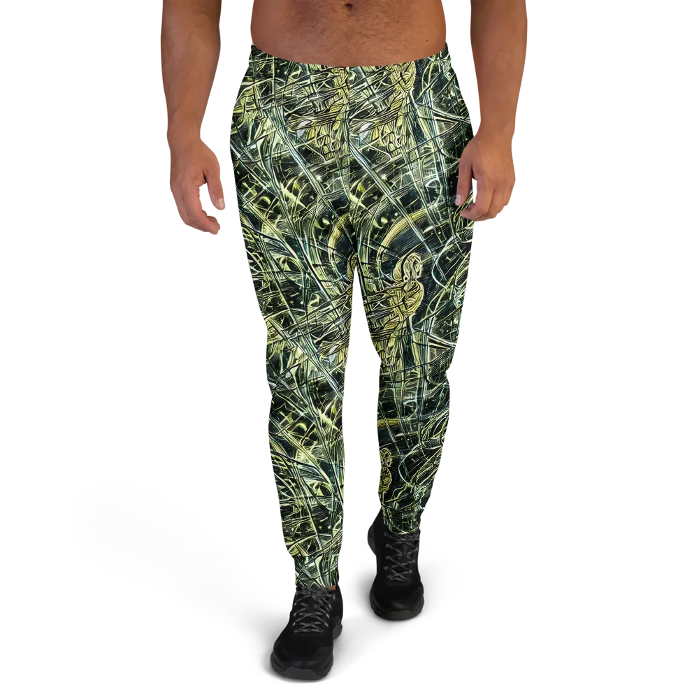 Botanical Machine on Men's Joggers — Front