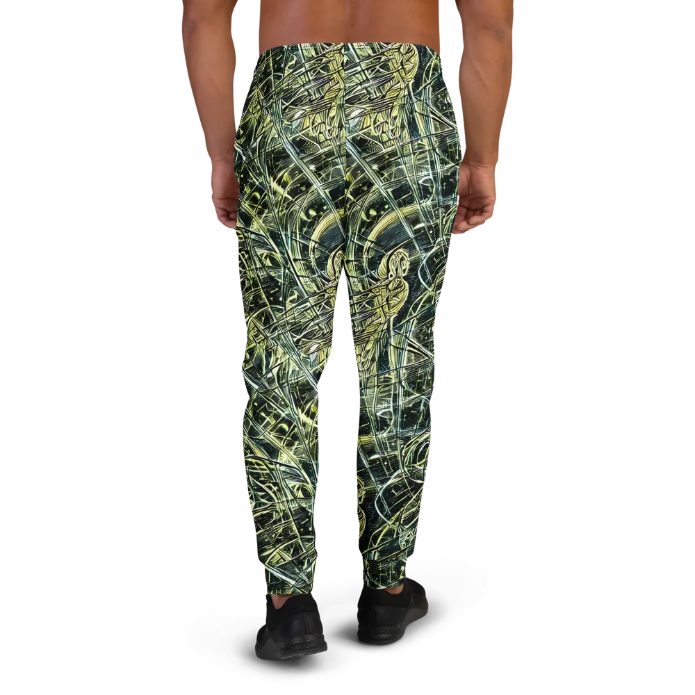 Botanical Machine on Men's Joggers — Back