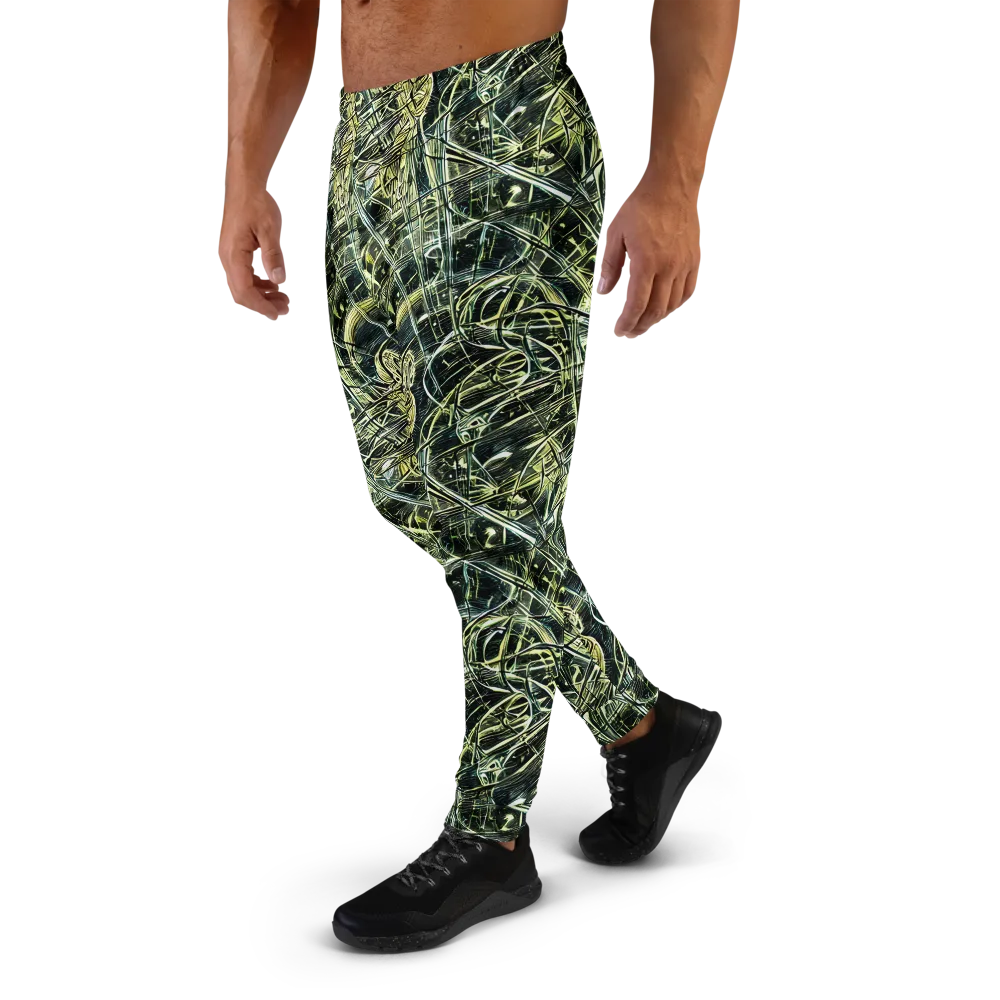 Botanical Machine on Men's Joggers — Left