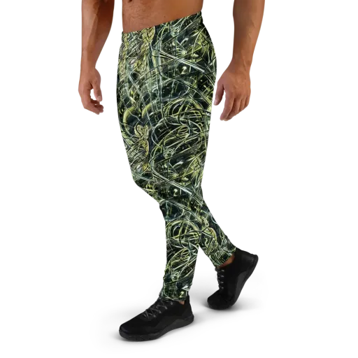 Botanical Machine on a Men's Joggers