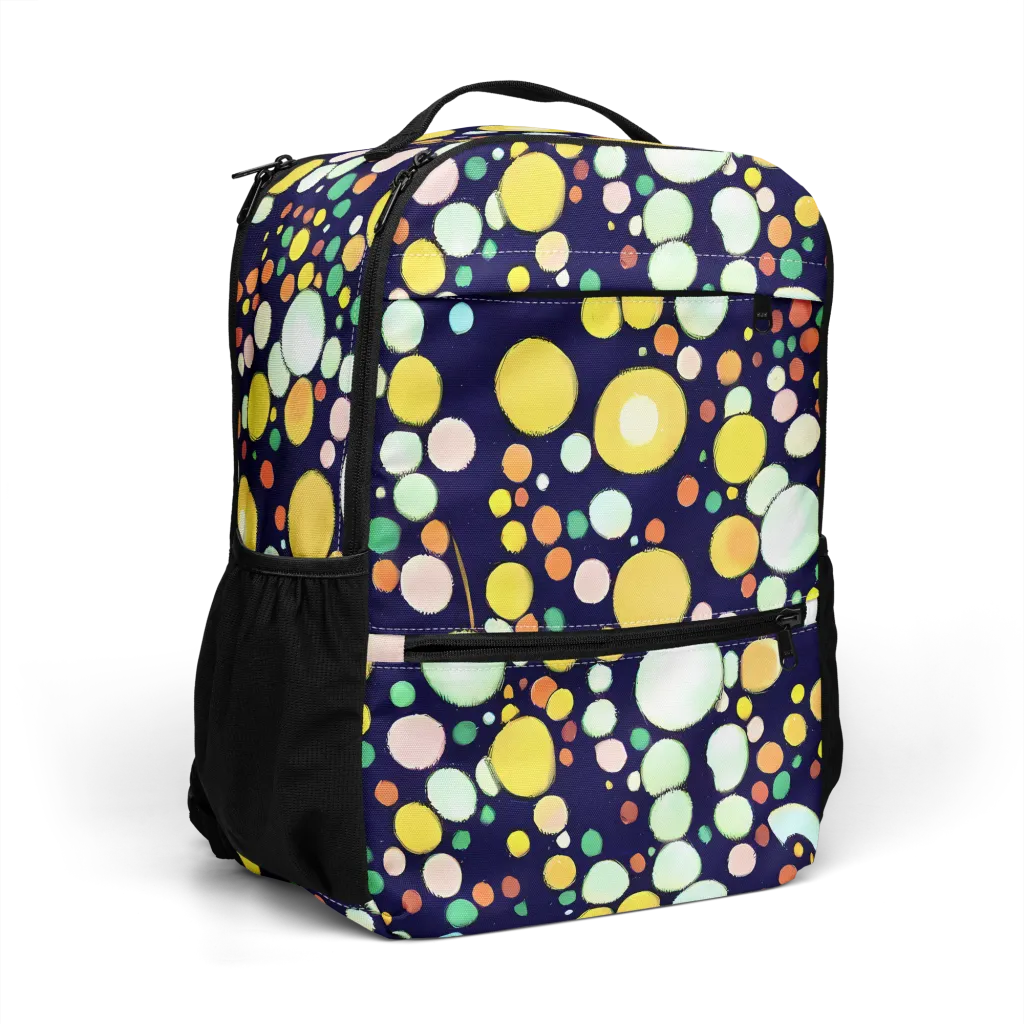 Cosmic Bubble Pop on Utility Backpack — Right Front