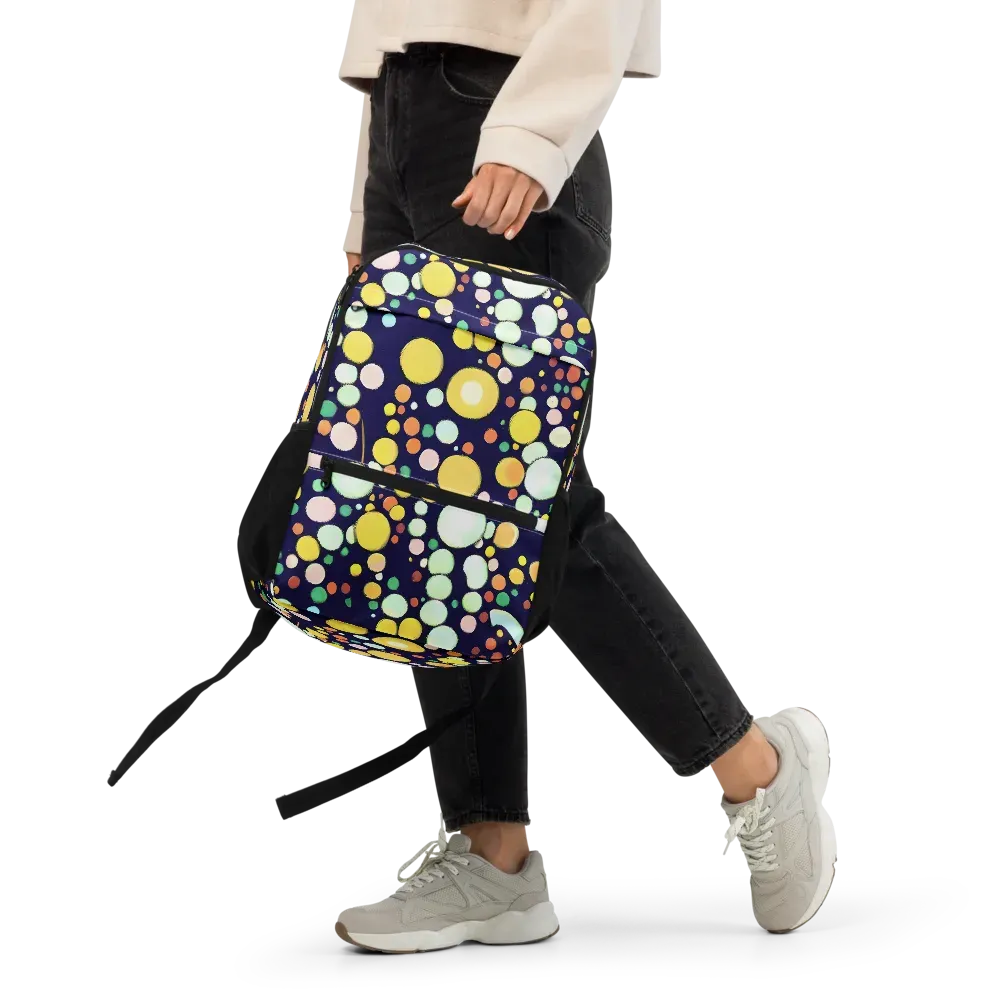 Cosmic Bubble Pop on Utility Backpack — Front