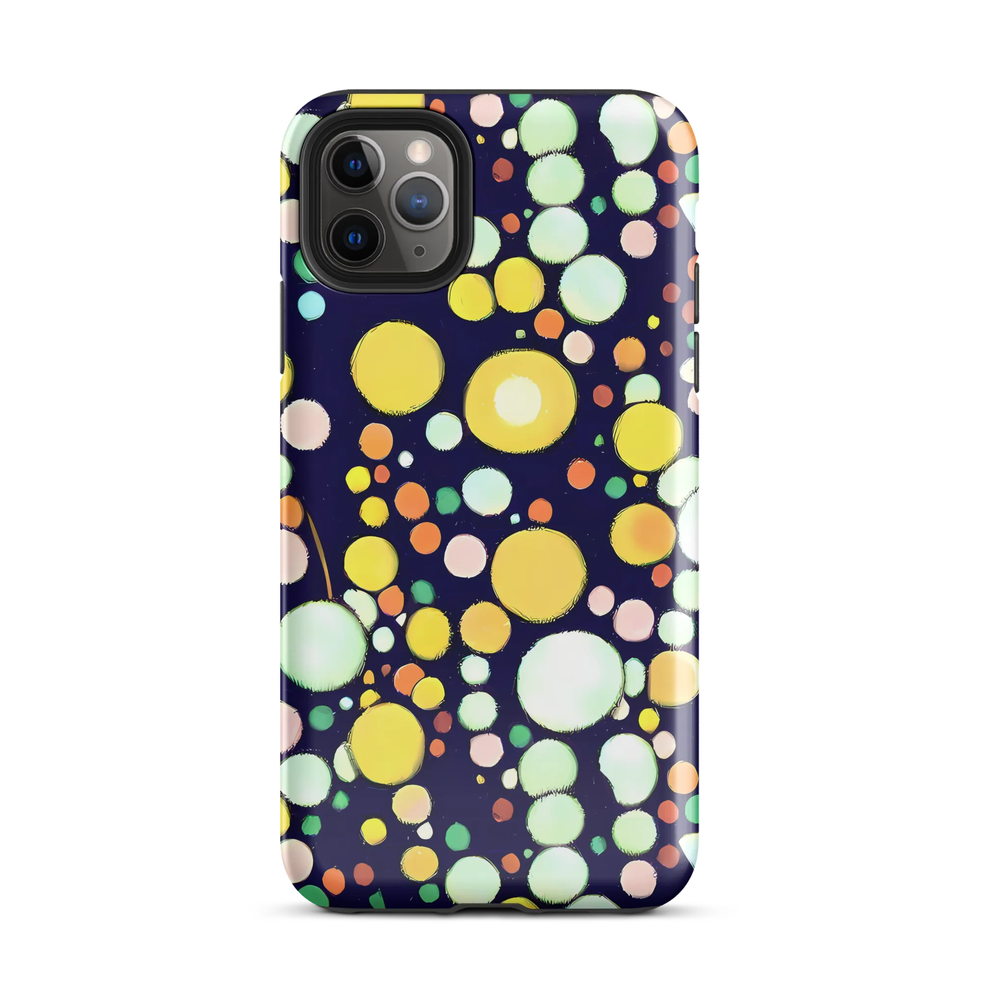 Cosmic Bubble Pop on Tough Case for iPhone® — Front