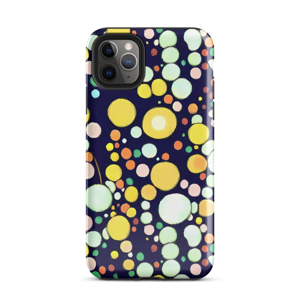 Cosmic Bubble Pop on Tough Case for iPhone® — Front