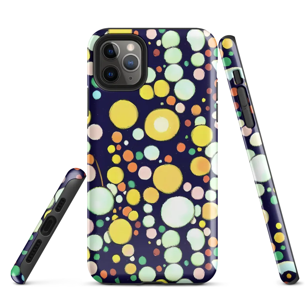 Cosmic Bubble Pop on Tough Case for iPhone® — Front