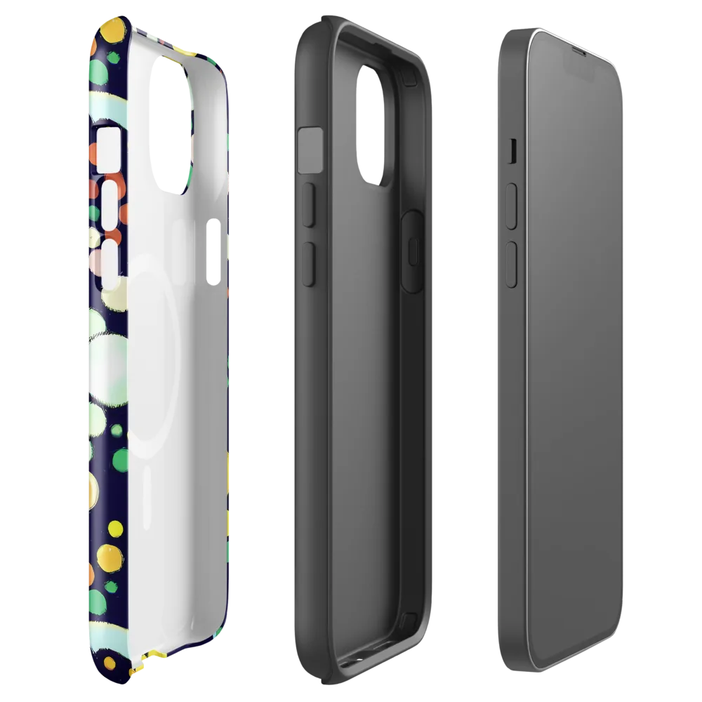 Cosmic Bubble Pop on MagSafe Tough Case for iPhone® — Front