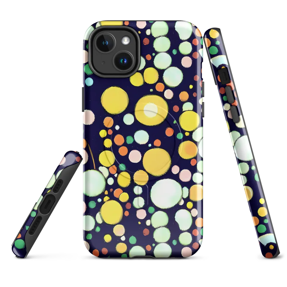 Cosmic Bubble Pop on MagSafe Tough Case for iPhone® — Front