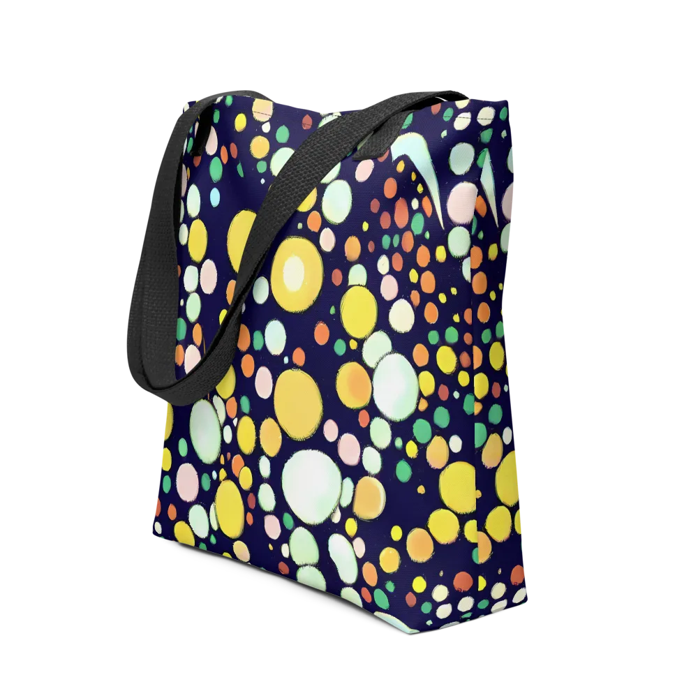 Cosmic Bubble Pop on Tote Bag — Front