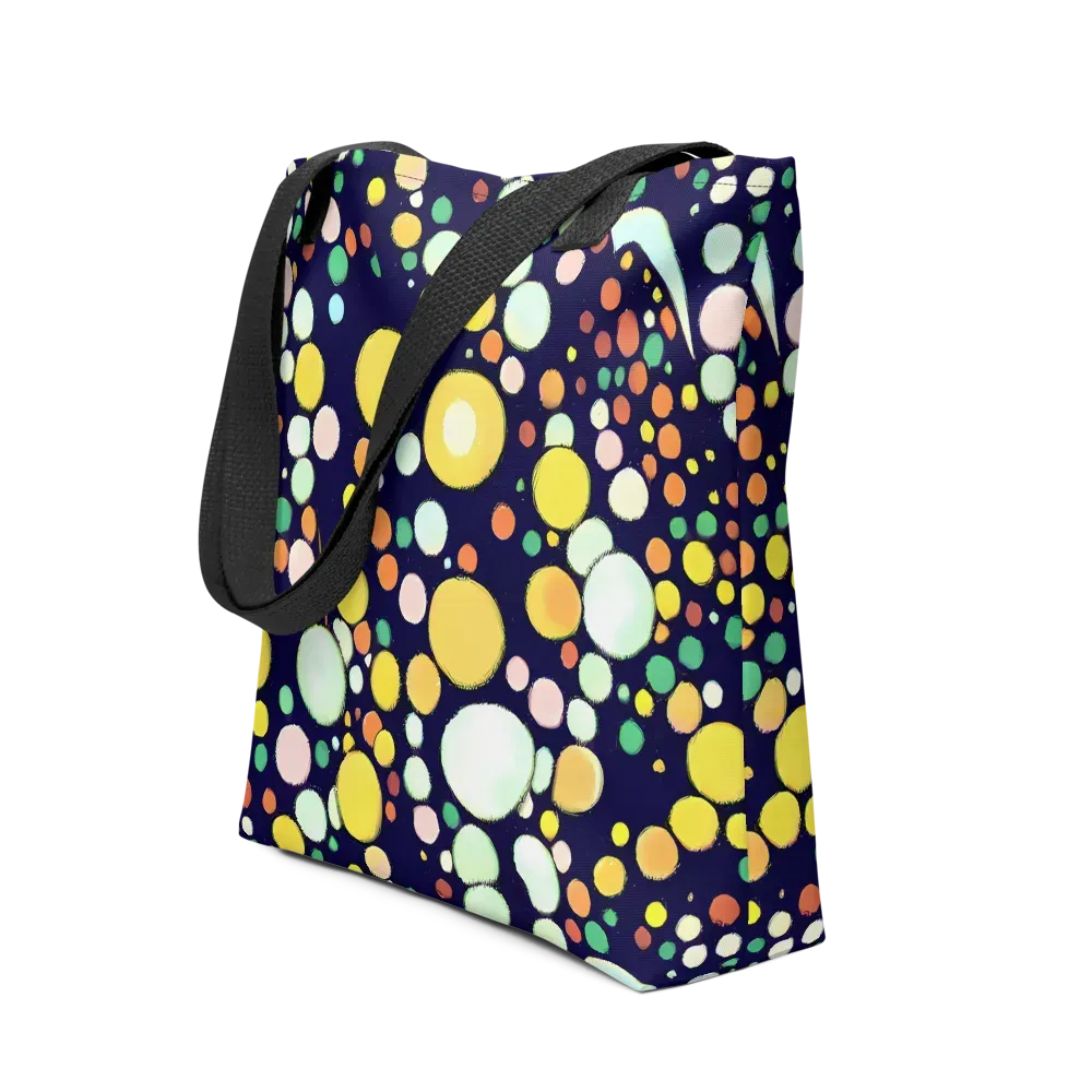 Cosmic Bubble Pop on Tote Bag — Front