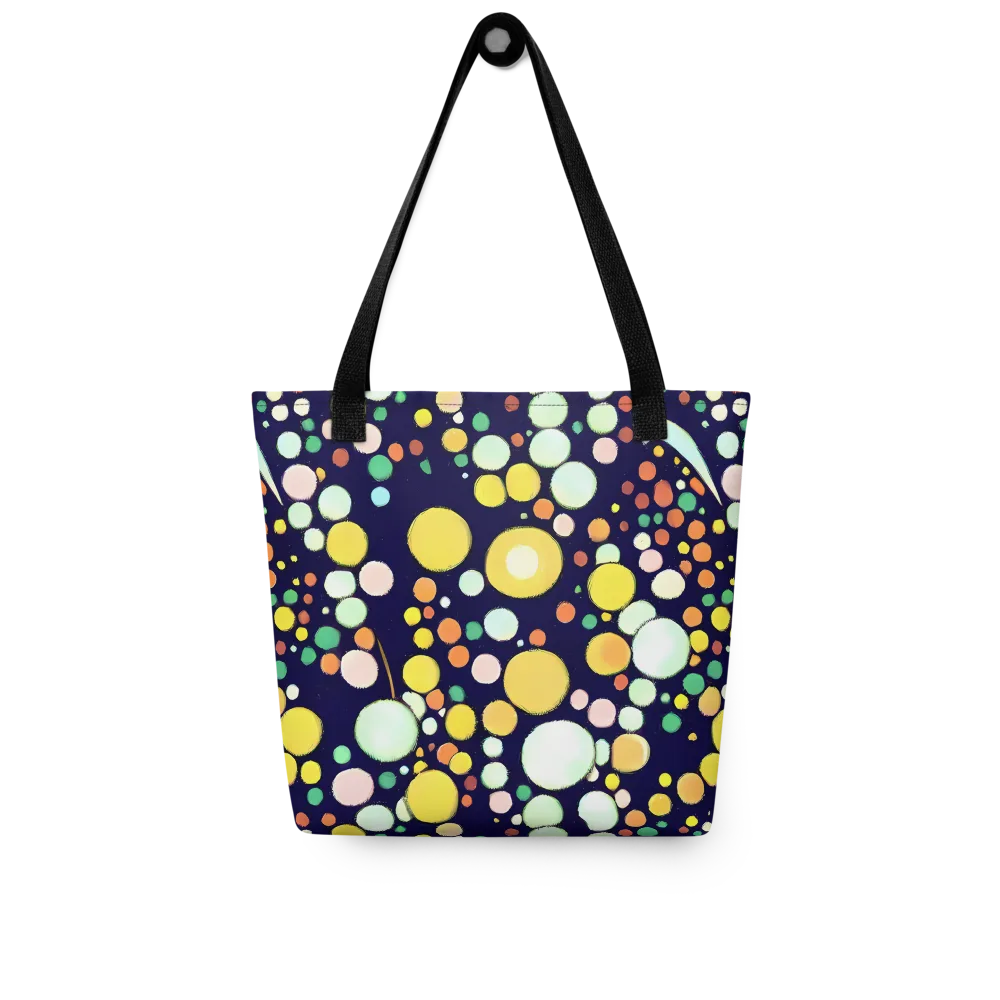 Cosmic Bubble Pop on Tote Bag — Front