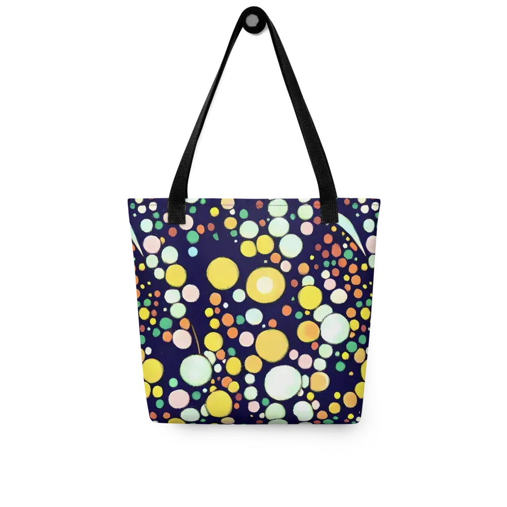 Cosmic Bubble Pop on Tote Bag — Front