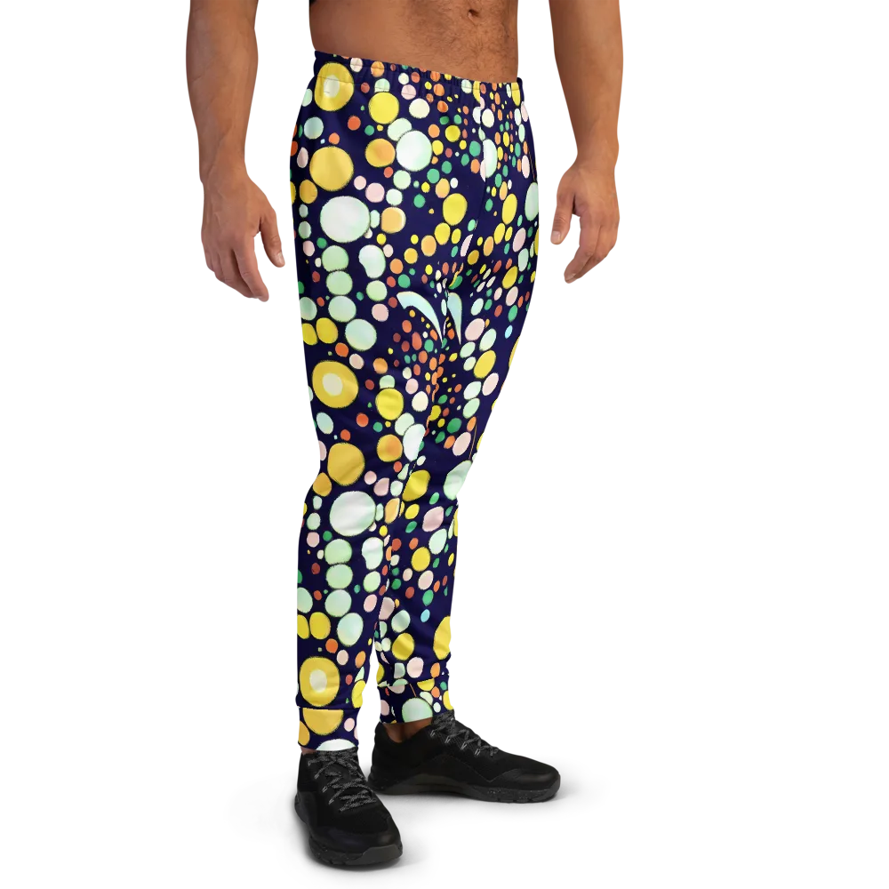 Cosmic Bubble Pop on Men's Joggers — Right