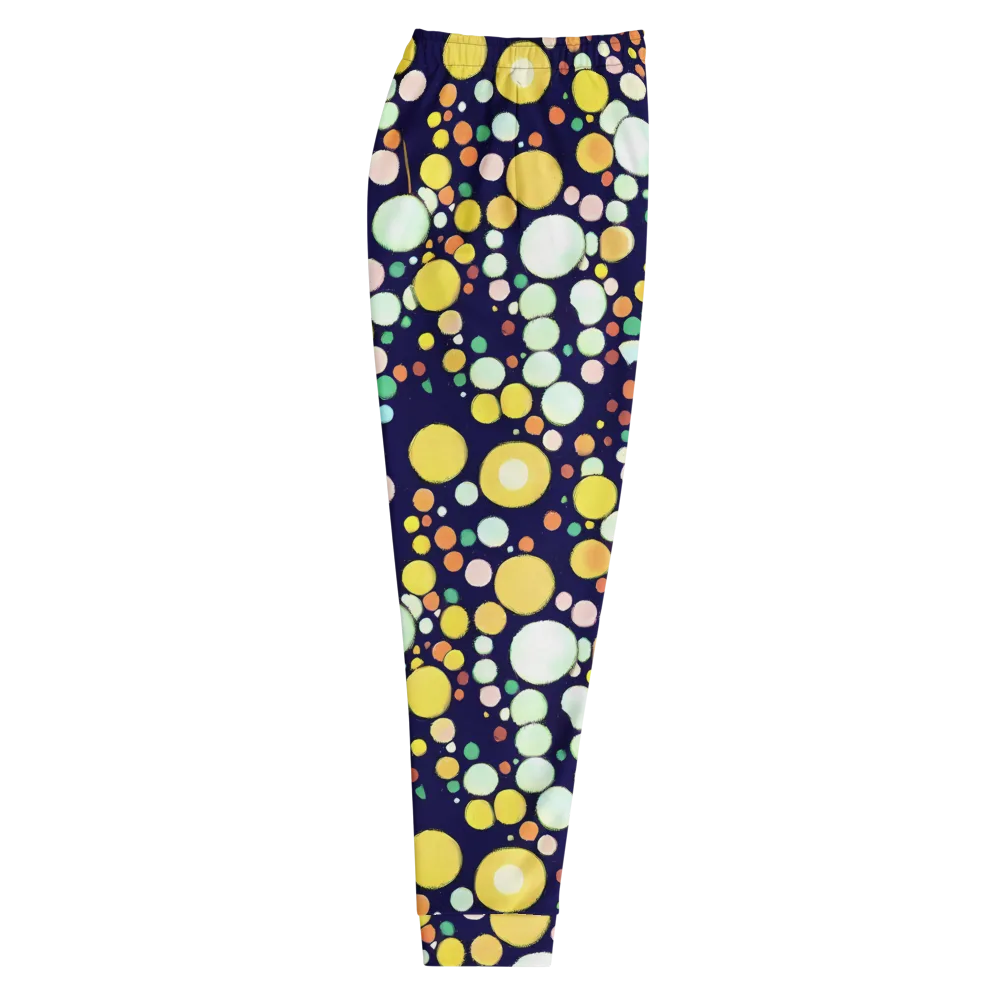 Cosmic Bubble Pop on Men's Joggers — Right