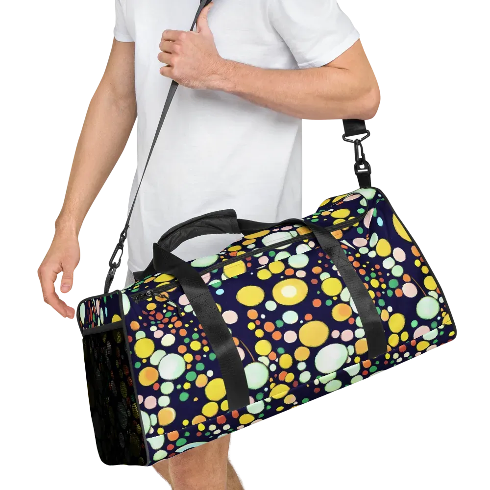 Cosmic Bubble Pop on Duffle Bag — Right Front