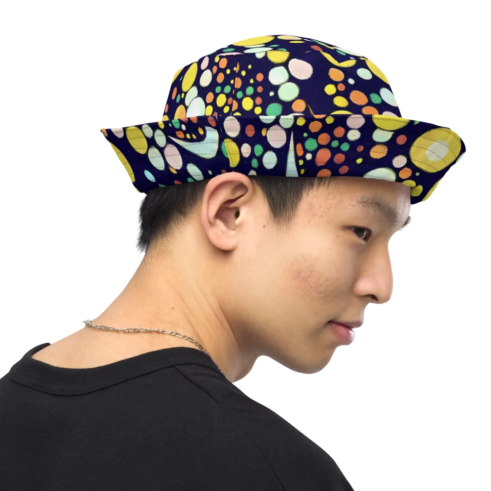 Cosmic Bubble Pop on Reversible Bucket Hat — Right Outside