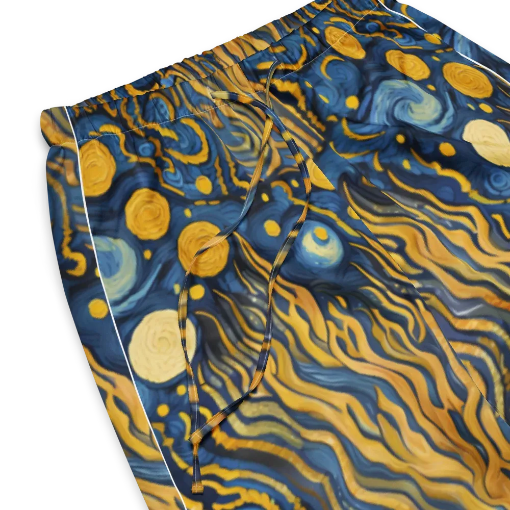 Gilded Tidal Bloom on Women's Pajama Pants — Product details