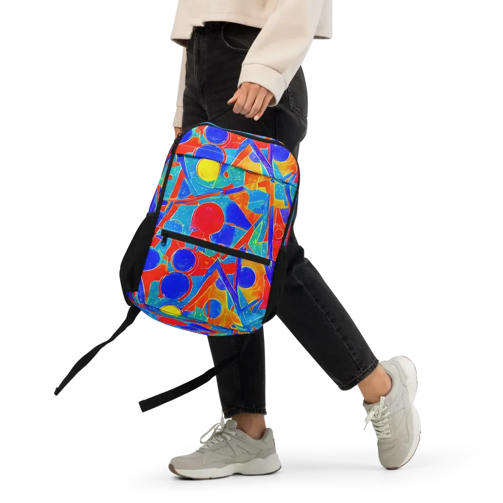 Atomic Confetti on Utility Backpack — Front