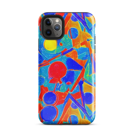Atomic Confetti on a Tough Case for iPhone®