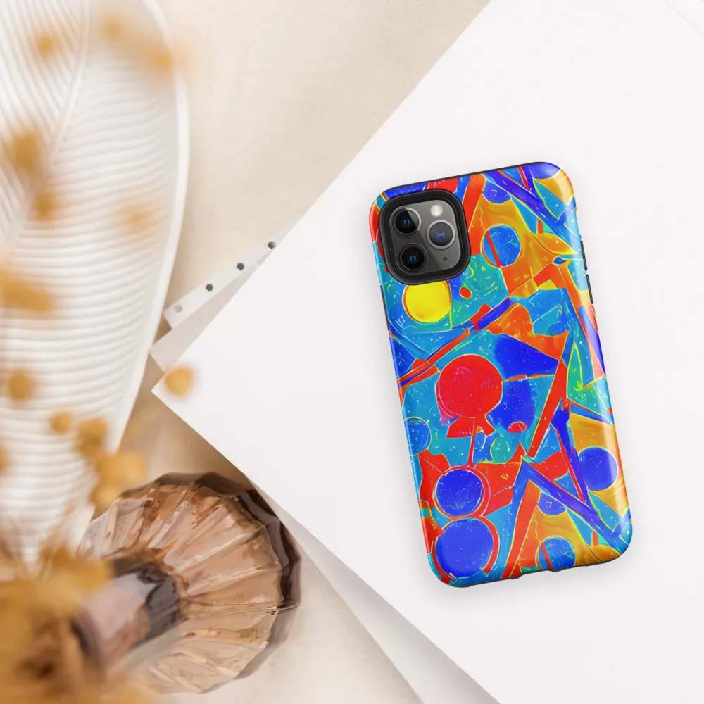 Atomic Confetti on Tough Case for iPhone® — Front
