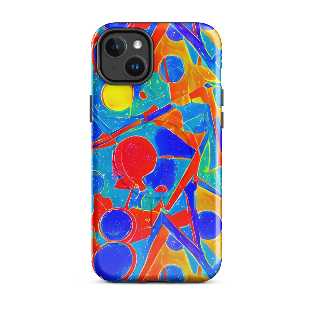 Atomic Confetti on MagSafe Tough Case for iPhone® — Front