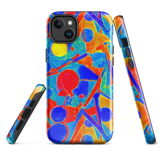 Atomic Confetti on a MagSafe Tough Case for iPhone®