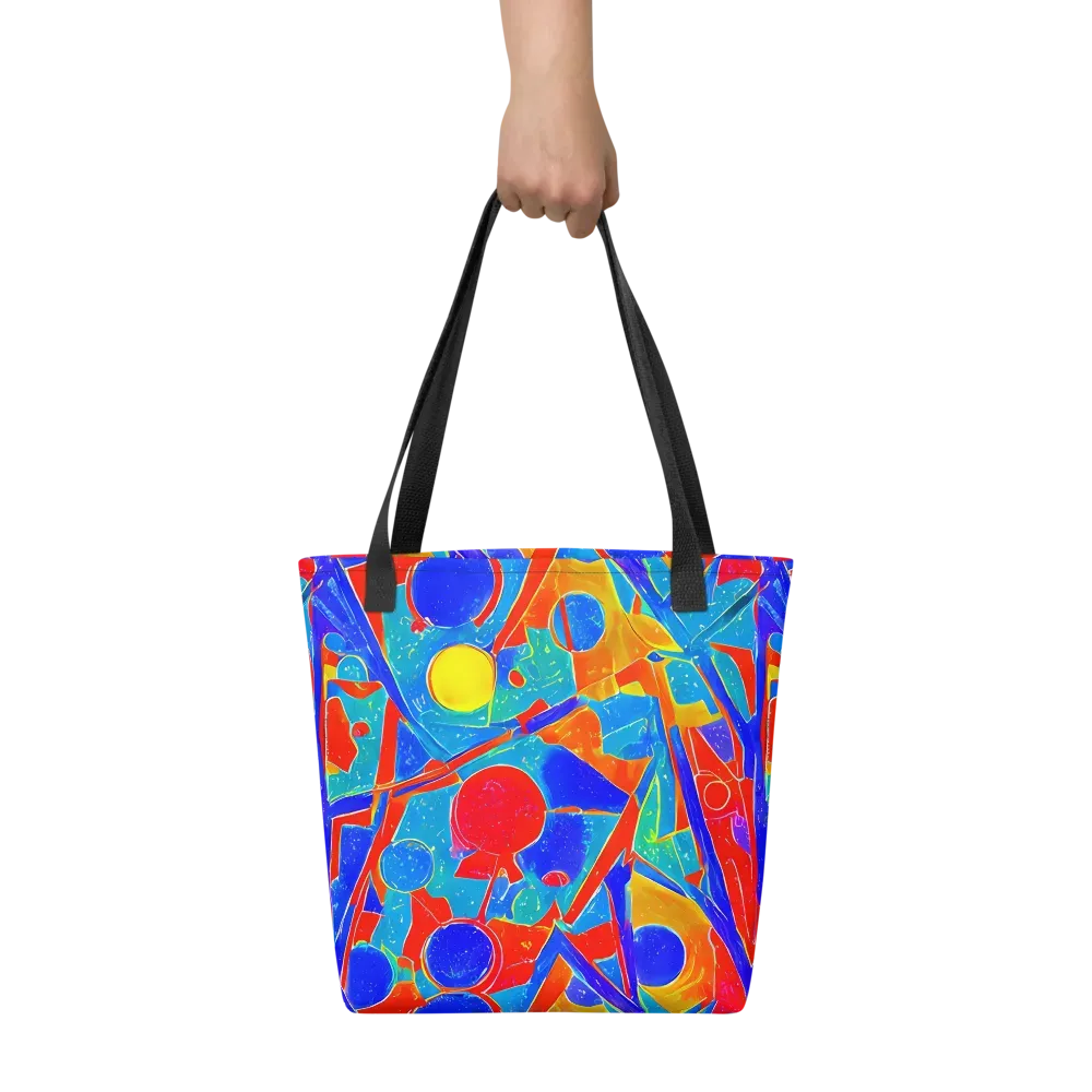 Atomic Confetti on Tote Bag — Front