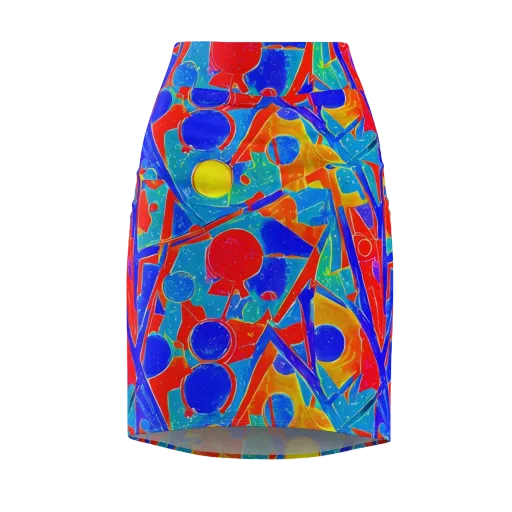 Atomic Confetti on a Pencil Skirt