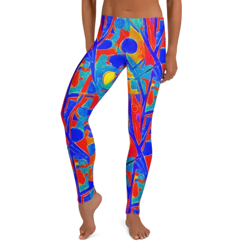 Atomic Confetti on a Leggings