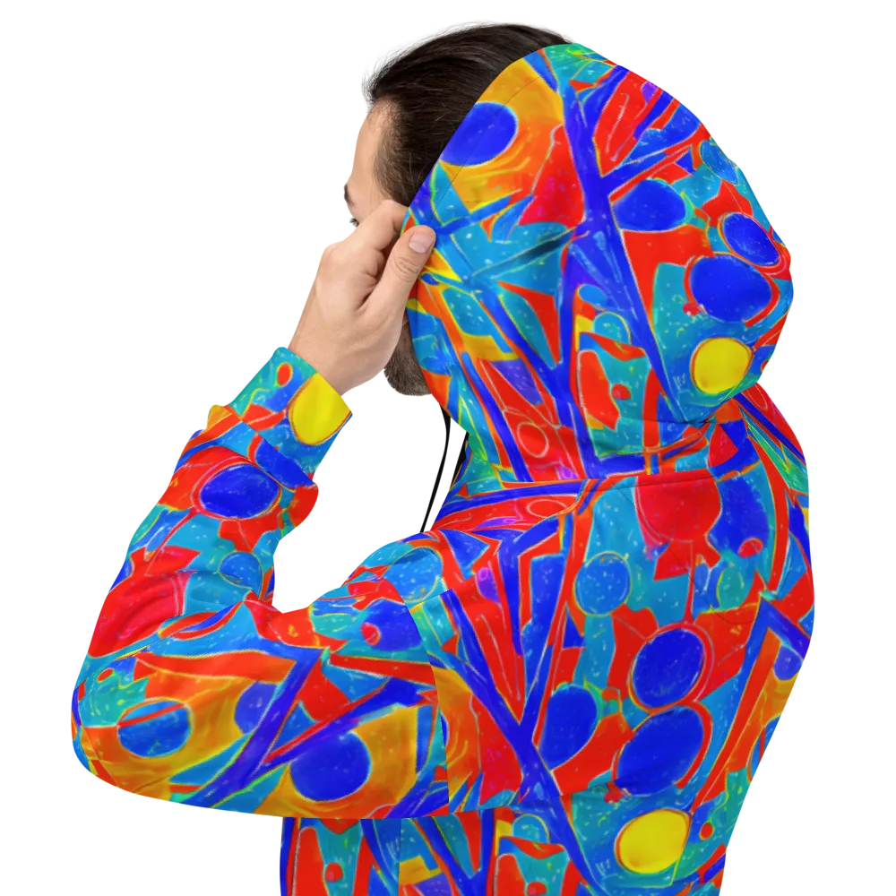 Atomic Confetti on Hoodie — Back