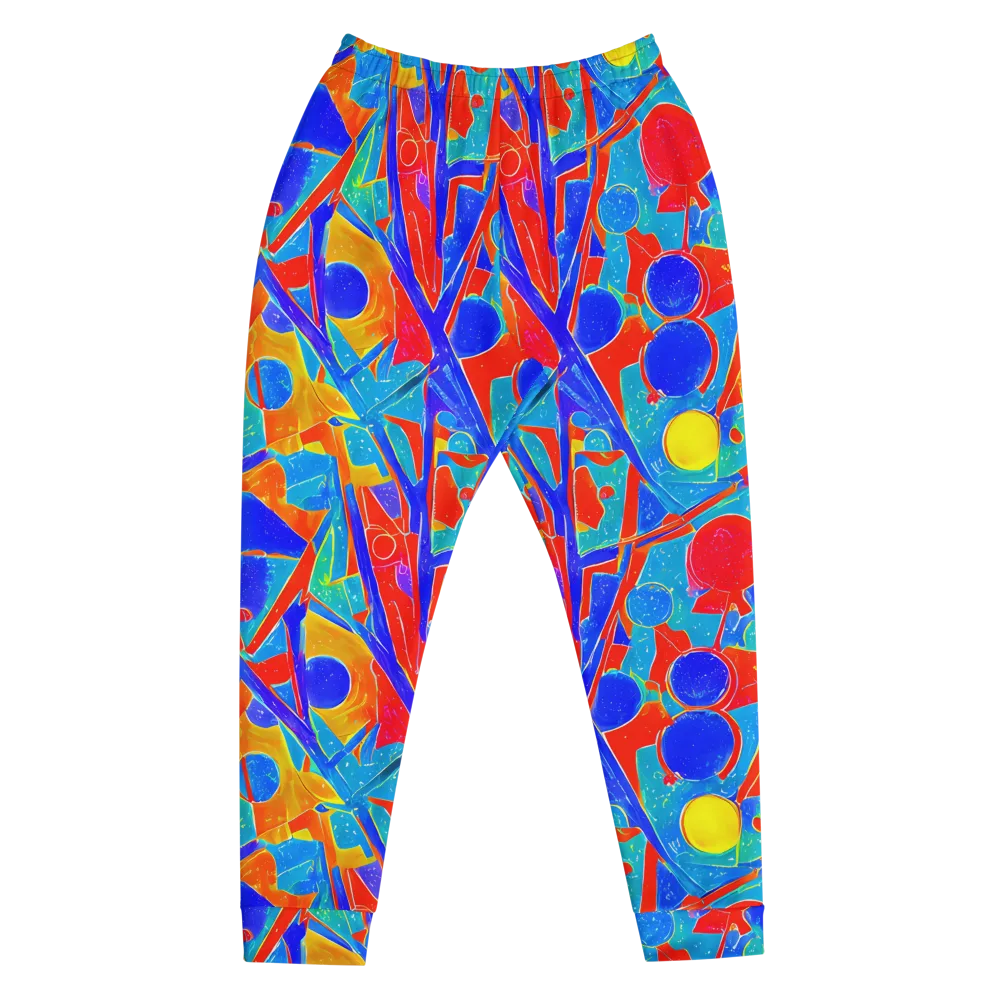 Atomic Confetti on Men's Joggers — Front