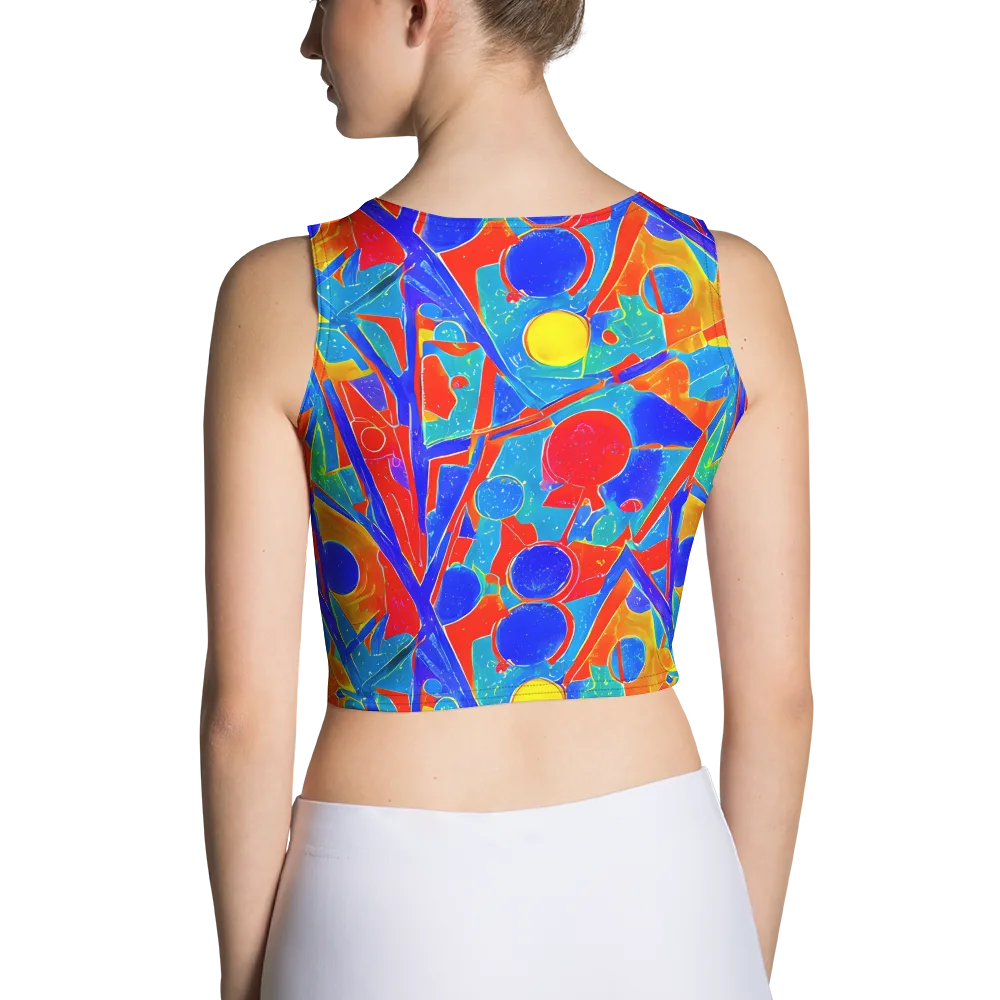 Atomic Confetti on Crop Top — Back
