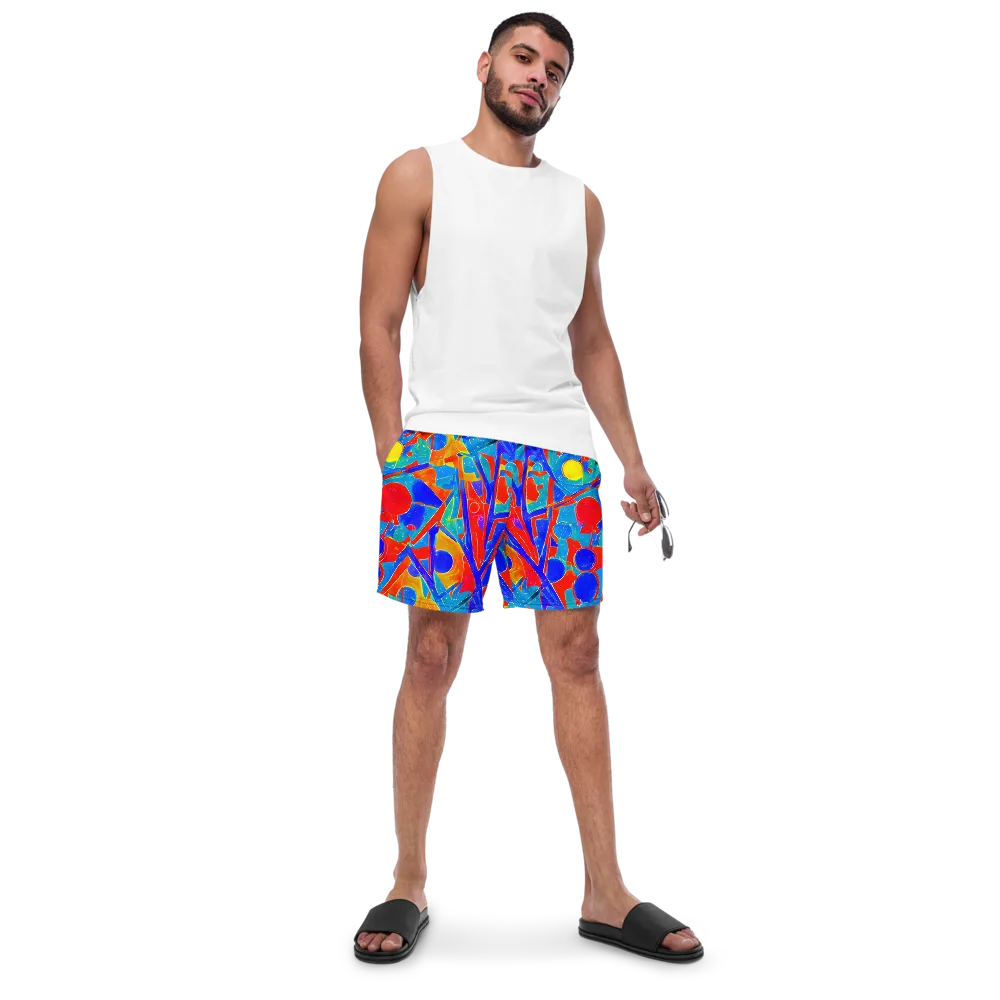 Atomic Confetti on Swim Trunks — Front